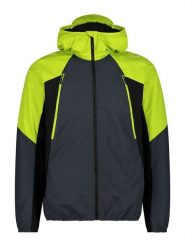 CMP Kurtka narciarska w kolorze szaro-limonkowo-czarnym rozmiar: 52. Czarne kurtki narciarskie i snowboardowe CMP, bez wzorów, z materiału, narciarskie. Za 279.78 zł.