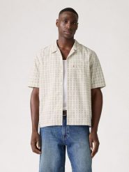 Levi's Koszula w kolorze beżowo-czarnym rozmiar: XL. Białe koszule Levi's®, s, bez wzorów, z bawełny, bez kołnierzyka, bez ramiączek. Za 98.95 zł.