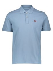 Napapijri Koszulka polo w kolorze niebieskim rozmiar: 3XL. Niebieskie koszulki polo Napapijri, xl, bez wzorów, bez kołnierzyka, bez ramiączek. Za 127.05 zł.