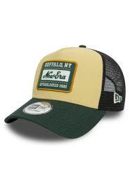 New Era Czapka z daszkiem Cord Patch 60603672 Beżowy. Brązowe czapki z daszkiem New Era, bez wzorów, z bawełny. Za 129.99 zł.