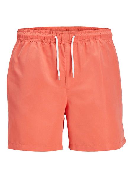 Jack & Jones Szorty kąpielowe "Aruba" w kolorze koralowym\ rozmiar: L. Czerwone kąpielówki Jack & Jones, l, bez wzorów. Za 43.95 zł.