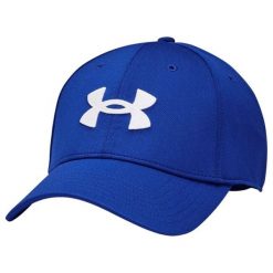 Czapka z daszkiem męska Under Armour Blitzing. Białe czapki z daszkiem Under Armour, bez wzorów. Za 73.99 zł.