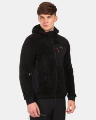 Męska pluszowa bluza polarowa z kapturem Kilpi NORKA-M. Czarne bluzy z kapturem Kilpi, m, bez wzorów, z materiału, z kapturem. Za 422.05 zł.