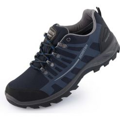 Buty turystyczne do hulajnogi Foton Tl Blue. Niebieskie buty trekkingowe ESCOOTER, bez wzorów, z dzianiny, bez zapięcia. Za 386.99 zł.