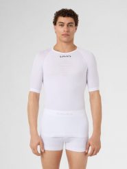 Energyon Short-Sleeved Base Layer Top. Białe bielizna termoaktywna UYN, m, bez wzorów, bez ramiączek, narciarskie. Za 289.85 zł.