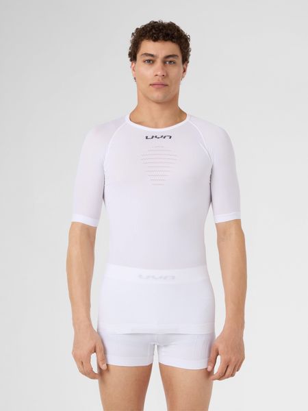 Energyon Short-Sleeved Base Layer Top. Białe bielizna termoaktywna UYN, m, bez wzorów, bez ramiączek, narciarskie. Za 289.85 zł.