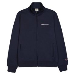 Bluza na co dzień męska CHAMPION na zamek stójka. Niebieskie bluzy Champion, m, bez wzorów, bez kaptura. Za 274.00 zł.