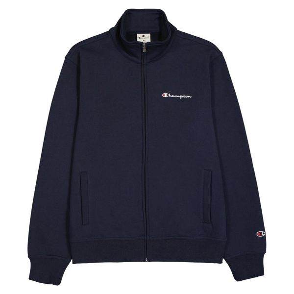 Bluza na co dzień męska CHAMPION na zamek stójka. Niebieskie bluzy Champion, m, bez wzorów, bez kaptura. Za 274.00 zł.