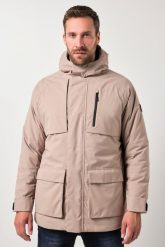 Męska Kurtka funkcyjna outdoor wodoodporna wiatroszczelna kaptur do rozm. 7XL. Brązowe kurtki JAY-PI, m, bez wzorów, z materiału, bez kaptura. Za 639.99 zł.