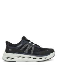Skechers Buty do biegania Max Cushioning Glide-Step 220422 BKGY Czarny. Czarne buty do biegania Skechers, bez wzorów, z materiału, bez zapięcia, do biegania. Za 499.99 zł.