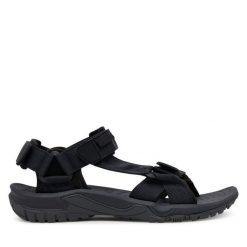 Sandały Jack Wolfskin. Szare sandały Jack Wolfskin, bez zapięcia. Za 219.99 zł.