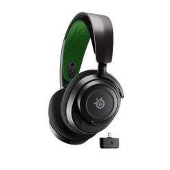 Steelseries Arctis Nova 7X Zestaw słuchawkowy Przewodowy i Bezprzewodowy Opaska na głowę Gaming USB Type-C Bluetooth Czarny, Zielony. Czarne słuchawki bezprzewodowe STEELSERIES. Za 963.99 zł.