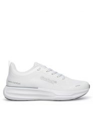 Go Soft Sneakersy MP-1 Biały. Białe buty sportowe casual GO SOFT, bez wzorów, z materiału, bez zapięcia. Za 179.99 zł.