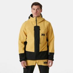 Płaszcz przeciwdeszczowy Helly Hansen Odin Bc Softshell. Brązowe kurtki przeciwdeszczowe Helly Hansen, m, bez wzorów, z softshellu, bez kaptura. Za 1,333.00 zł.
