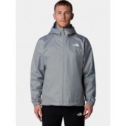 Płaszcz przeciwdeszczowy męski The North Face M Quest. Szare kurtki przeciwdeszczowe The North Face, l, bez wzorów, z poliesteru, bez kaptura. Za 447.99 zł.