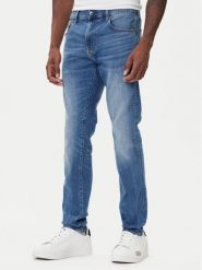 G-Star Raw Jeansy Revend 51010-8968-6028 Granatowy Skinny Fit. Niebieskie jeansy G-Star, m. Za 362.99 zł.