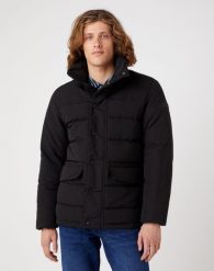 WRANGLER BODYGUARD MĘSKA KURTKA ZIMOWA BLACK W4B2WW100 112320208. Czarne kurtki Wrangler, na zimę, m, bez wzorów, z jeansu, bez kaptura. Za 359.99 zł.