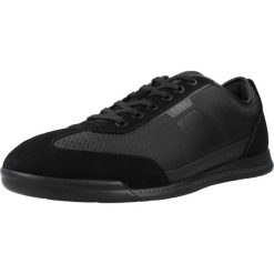 Buty HUGO BOSS NITAN LOWP NYMN Czarny. Czarne buty trekkingowe HUGO BOSS, bez wzorów, z syntetyku, bez zapięcia. Za 703.99 zł.