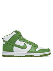 Nike Sneakersy Dunk Hi Retro Bttys DV0829 101 Biały. Białe buty sportowe casual Nike, bez wzorów, ze skóry, bez zapięcia. Za 589.99 zł.