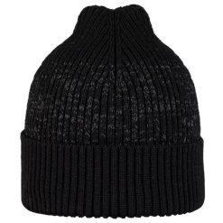 Czapka zimowa Buff Merino Active Beanie - solid black. Czarne czapki zimowe Buff, bez wzorów. Za 219.90 zł.