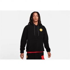 Bluza sportowa męska Nike Air Jordan Essential Statement Moutainside. Czarne bluzy z kapturem Nike, l, bez wzorów, z kapturem. Za 458.00 zł.