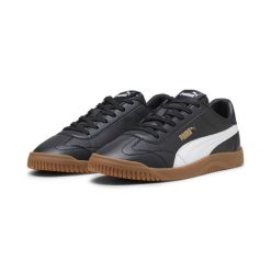 Sneakersy PUMA Club 5v5 PUMA Black White Gold. Białe buty sportowe casual Puma, bez wzorów, z materiału, bez zapięcia. Za 284.98 zł.