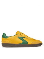 Skechers Sneakersy Hotshot - Roaver 254152/YLMT Żółty. Żółte buty sportowe casual Skechers, bez wzorów, ze skóry, bez zapięcia. Za 319.99 zł.