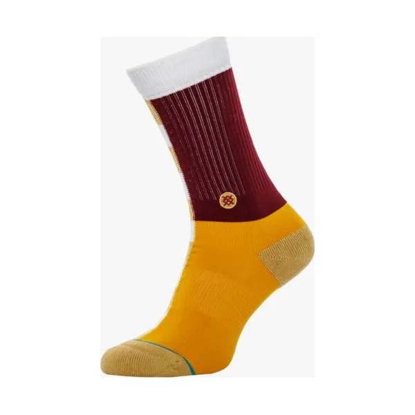 Stance Skarpety Split Check Brown , brązowy, rozmiar M. Brązowe skarpety Stance, bez wzorów, z bawełny. Za 59.99 zł.