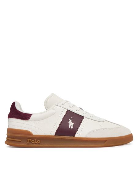 Polo Ralph Lauren Sneakersy 809973706003 Biały. Białe buty sportowe casual Polo Ralph Lauren, bez wzorów, ze skóry, bez zapięcia. Za 439.99 zł.