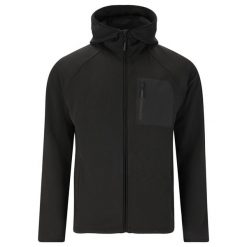 Bluza z kapturem z pełnym zamkiem błyskawicznym Endurance Deerto. Czarne bluzy z kapturem Endurance, bez wzorów, z kapturem. Za 297.50 zł.