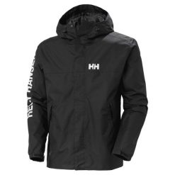 Kurtka trekkingowa męska Helly Hansen Ervik. Białe kurtki Helly Hansen, m, bez wzorów, z syntetyku, z kapturem. Za 709.99 zł.