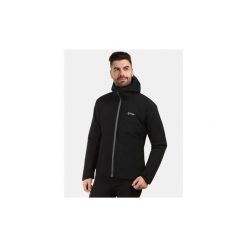 Męska kurtka outdoorowa Kilpi SONNA-M. Czarne kurtki Kilpi, m, bez wzorów, bez kaptura. Za 628.61 zł.