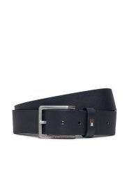 Tommy Hilfiger Pasek Męski Oliver 3.5 Ext AM0AM12048 Granatowy. Niebieskie paski Tommy Hilfiger, bez wzorów, ze skóry. Za 119.99 zł.