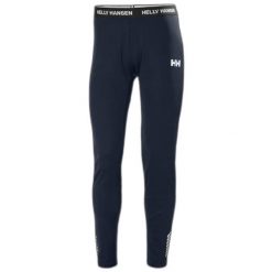 Legginsy termoaktywne męskie Helly Hansen Lifa Active Pants. Niebieskie bielizna termoaktywna Helly Hansen, m, bez wzorów, bez ramiączek, trekkingowe. Za 240.35 zł.