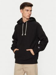 Champion Bluza 220705 Czarny Relaxed Fit. Czarne bluzy Champion, l, bez wzorów, z bawełny, bez kaptura. Za 269.99 zł.