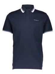 Hackett London Koszulka polo w kolorze granatowym rozmiar: S. Niebieskie koszulki polo Hackett London, s, bez wzorów, bez kołnierzyka, bez ramiączek. Za 217.99 zł.