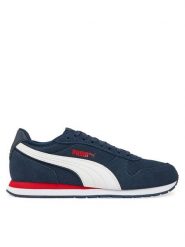 Puma Sneakersy ST MILER Club 401622 15 Granatowy. Niebieskie buty sportowe casual Puma, bez wzorów, ze skóry, bez zapięcia. Za 219.99 zł.