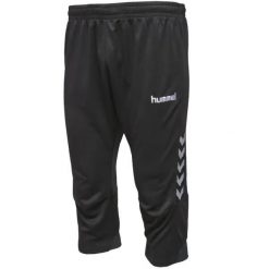 Spodnie Hummel Authentic czarny. Czarne szorty Hummel, bez wzorów, sportowe. Za 169.00 zł.