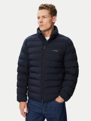 Calvin Klein Kurtka przejściowa Classic LV04LG503G Granatowy Classic Fit. Niebieskie kurtki CALVIN KLEIN, m, bez wzorów, z syntetyku, bez kaptura. Za 799.99 zł.