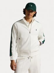 Polo Ralph Lauren Bluza 710B20430002 Biały Regular Fit. Białe bluzy Polo Ralph Lauren, m, bez wzorów, z bawełny, bez kaptura. Za 949.99 zł.