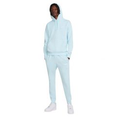 Bluza Z Polaru Dla Dorosłych Unisex Sportswear Club. Białe bluzy z kapturem Nike, m, bez wzorów, z bawełny, z kapturem. Za 334.15 zł.