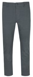 Męskie Spodnie Bawełniane (Chinos) - Pako Jeans - Ciemny Popiel. Eleganckie spodnie Pako Jeans, na co dzień, m, z bawełny. Za 199.00 zł.
