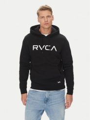 RVCA Bluza AVYSF00223 Czarny Regular Fit. Czarne bluzy RVCA, m, bez wzorów, z bawełny, bez kaptura. Za 949.99 zł.