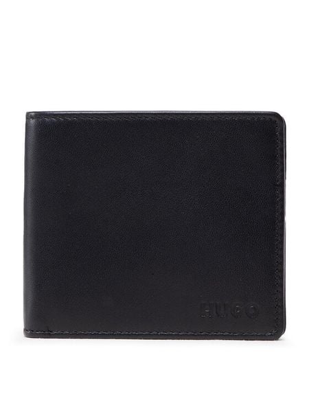 HUGO Portfel Subway 50470760 Czarny. Czarne portfele Hugo, bez wzorów, ze skóry. Za 449.99 zł.