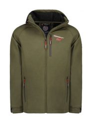 Geographical Norway Kurtka softshellowa "Takito" w kolorze khaki rozmiar: XXL. Brązowe kurtki outdoor i hardshell Geographical Norway, xxl, bez wzorów, bez kaptura. Za 161.73 zł.
