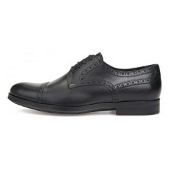 Geox Półbuty Męskie Hilstone 2fit, 40, Czarne. Eleganckie półbuty marki Geox. W wyprzedaży za 349.00 zł.
