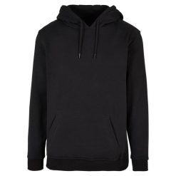 Męska Bluza Z Kapturem Ultra Heavy Regular. Czarne bluzy BUILD YOUR BRAND, m, bez wzorów, z kapturem. Za 287.99 zł.