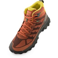 Buty męskie Merrell Men Speed eco Mid Wodoodporne Clay Orange. Brązowe buty trekkingowe Merrell, bez wzorów, bez zapięcia. Za 523.90 zł.