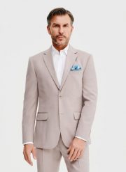 PAKO LORENTE – Marynarka garniturowa w kolorze różowym. Czerwone garnitury Pako Lorente, do pracy, m, bez wzorów, z poliesteru, biznesowe. Za 649.99 zł.