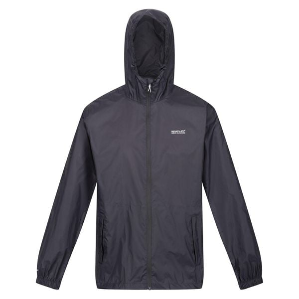 Męska Kurtka Kieszonkowa + Worek Pack It III. Szare kurtki Regatta, l, bez wzorów, z materiału, z kapturem. Za 164.99 zł.